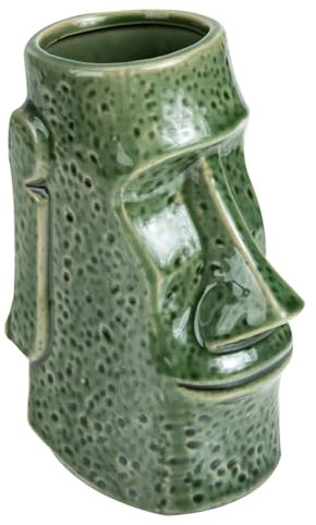 HOLIDYOYO Tasses Céramique Tiki Pour Cocktails Mug Hawaïen Exotique Pour Bar Et Fêtes Verres à Boissons Résistants Pour Toutes Occasions