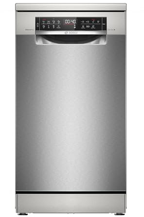 Bosch SPS6EMI21E Serie 6 Lavastoviglie slim 45 cm Acciaio, Classe C