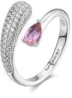 Brosway Anillo para mujer de plata y Tender Pink | Colección Fancy – FTP19