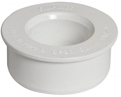 32mm (36mm) White Solvent White Soil Pipe Boss Boss Adaptor
