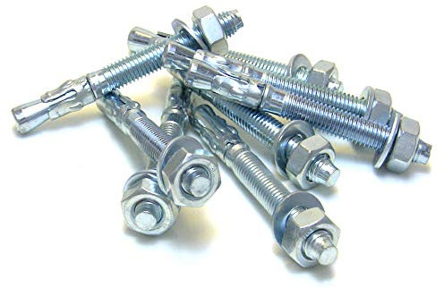 10 Stk. Schwerlastanker Schwerlastdübel Keilanker Bolzenanker verzinkt (M8 x 115)