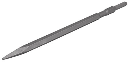 Aexit Marteau burin à pointe hexagonale en acier chromé, largeur 17 mm, longueur 400 mm - gris JU407817S306935Q