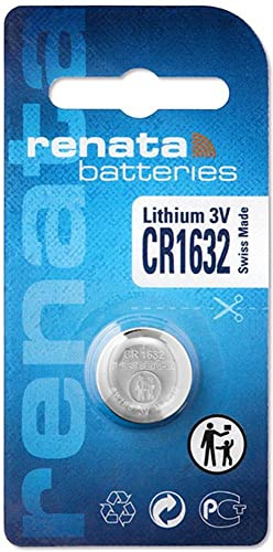 Renata CR1632 Pile Bouton CR 1632 Lithium 137 mAh 3 V 1 pièce
