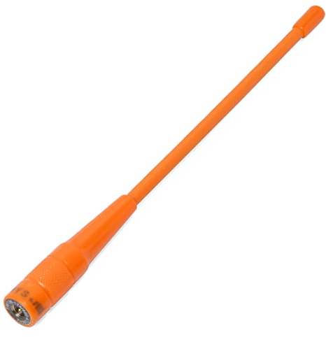 HYS 2m 70cm SMA Male Antenna, VHF UHF Soft Whip 2 Way Radio Antenna for 136-174/400-470Mhz Walkie Talkie YAESU/Vertex VX-3R VX-6R VX-7R VX-8R VX-150 FT-60R TYT MD-UV380 Radio