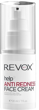 REVOX B77 - Help Anti Redness Face Cream, 30 ml, Crema Facial Anti Rojeces Cara, Fluido Pieles Sensibles, Hidrata y Reduce la Sequedad, Calma Irritación, Alivia Molestias, Protege la Barrera Cutánea