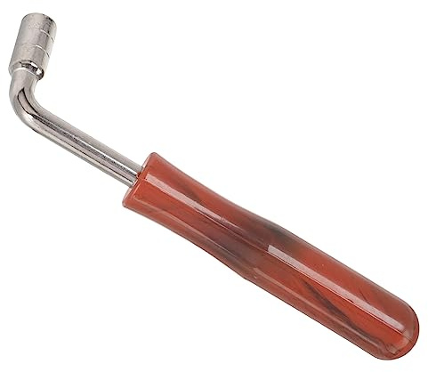 Toyvian Professioneller Stimmwerkzeug für Dulcimer aus Metall und Holz mit Hoher Härte und Praktischer Handhabung als Zubehör zur Stimmung des Hackbrett Instruments