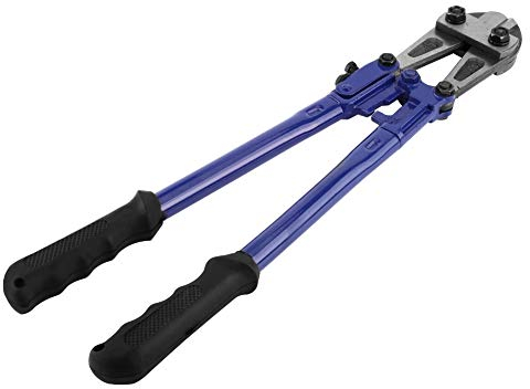 NirWa Coupe-Boulon, Coupe-Boulon et Fil en Acier T8 de 45 cm, Coupe-Boulon avec poignées antidérapantes et faciles à saisir