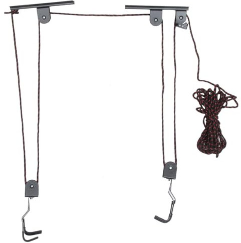 WHAMVOX Bike Rack Wall Mount Garage Hoist for Bicycles Ceiling Bike Hanger Sturdy Storage System Mount for Road Bicycles