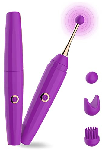 Giocattoli sessuali per adulti vibratore penna segreto, giocattolo sessuale femminile giocattoli per adulti con 10 vibrazioni potenti vibratori clitorali, donne giocattoli sessuali vibratore (Purple)
