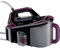 CareStyle 5 IS5155BK Ferro da Stiro con Caldaia carica continua Serbatoio 2 Litri Removibile, Getto di Vapore 480 g/min, Autospegnimento, Nero/Viola