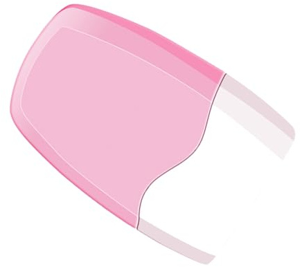 Identity Guard Stamp Privacy Protection Seal Pink Plastic | Reusable Roller Marker, Prevents Exposure of Labels and Signatures, Recyclable Plastic Body