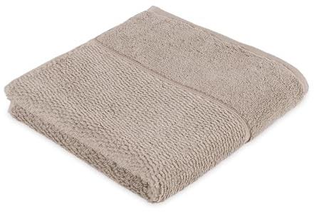 Möve for frottana Pearl Handtuch 50 x 100 cm aus 100% Baumwolle, Cashmere