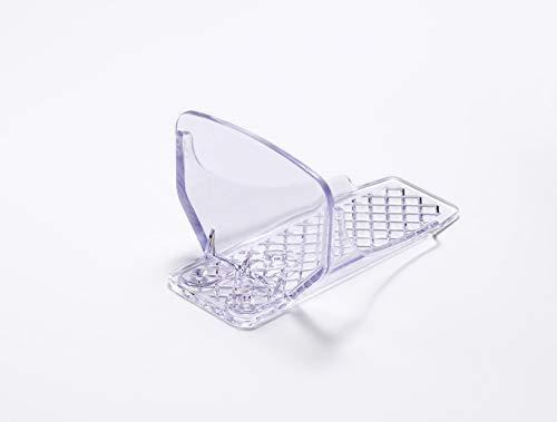 Forega - Polycarbonat Schneeschild 20 Stück | Einfache Montage | 800 kg Tragkraft | Schneehaken Dach | Dachrinnen Schneestopper | Witterungsbeständig, Durchsichtig, 20 Stück