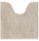 Decomira Alfombra de Baño Antideslizante de Chenilla | Alfombrilla súper Absorbente y Lavable a máquina | para el baño, la Ducha, la bañera o como Alfombra WC | Beige - 45x45 cm WC