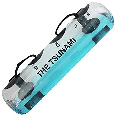 Fitness-Wassersack, AquaBag, tragbarer Aqua-Fitness-Sack, Trainings- und Übungsgerät, Wassersack für Gleichgewicht, Rumpf und Ganzkörpertraining, Kraft (Farbe: transparent, Größe: 20 x 75 cm)
