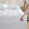 R.Share Protector de colchón de 180 x 200 cm, Suave, Transpirable, 360°, Engrosado, Lavable, Funda Protectora de colchón, Malla 3D, cubrecolchón para Cama con somier, Color Blanco