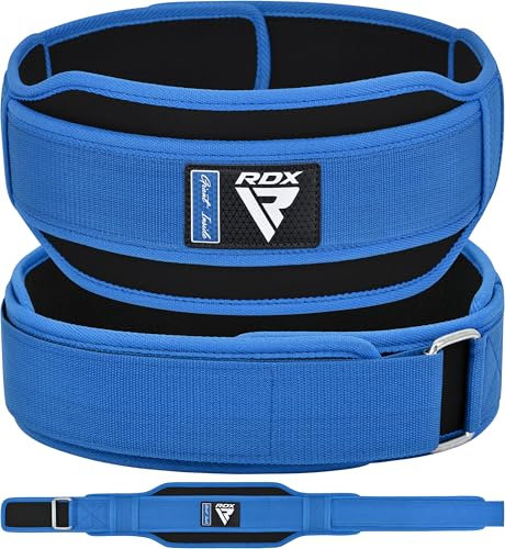 RDX Gewichthebergürtel für Damen und Herren, strapazierfähige EVA-Schaumpolsterung, Eisenschnalle, weiche Unterstützung für Powerlifting, Bodybuilding und Gewichtheben, Fitnessstudio, Workout,