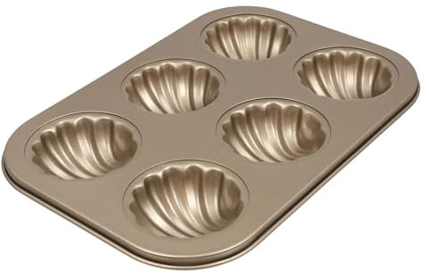 Cabilock Praktische Backform Mit Antihaft-beschichtung Muschel-kuchenform Aus Hitzebeständigem Material Für Ofen Und Kühlschrank Leicht Zu Reinigen Für Zuhause Und Party