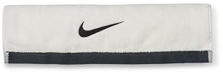 Nike Fundamental Towel NP Sporthandtuch Fitness Training Gym Handtuch saugfähig, White/Black, M