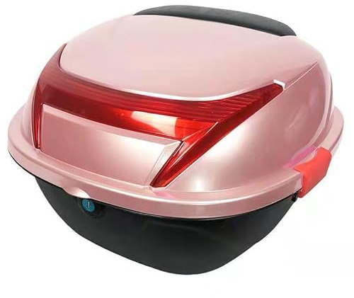 MXQCLSA Topcase Motorradkoffer, für Honda NT 1100 NT1100 Nt1100 NT 1100 wasserdichte & abnehmbare Motorrad-Topbox Helmkoffer abschließbar mit reflektierendem Panel,B