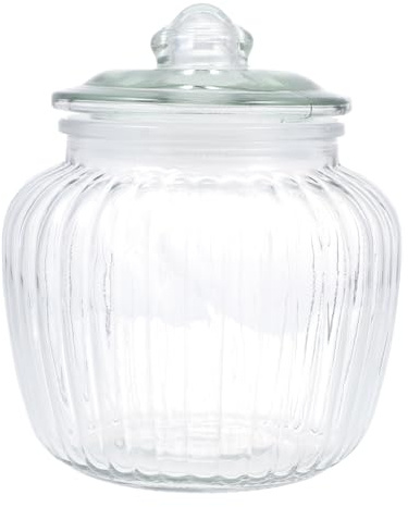 TIDTALEO Glass Sealed Jar for Pickles and Food for Grain and Bean Storage for Home Canning and Preserving