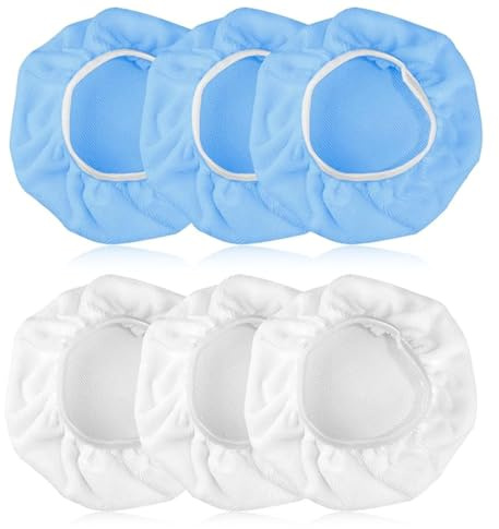 JUGUTA 6Pcs Tamponi Lucidatura Auto Pad Lucidatrice 230-250Mm Coperture Lucidatura Per Cofano Auto Microfibra Dlmohadilla Lucidatura Per Cerare E Lucidare Cofano Lucidatrice Set Panno Lucidatura