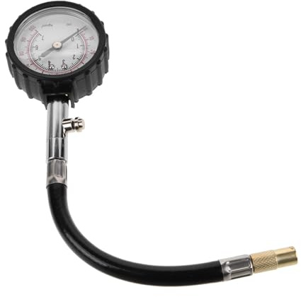 ROMISBABA Manómetro Digital Portátil para Neumáticos Medidor Presión Inflado Auto con Pantalla Clara y Alta Precisión Detector Presión Neumáticos para Coche Moto y Camión