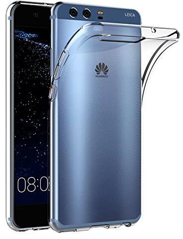 AICEK Kompatibel mit Huawei P10 Hülle, Transparent Silikon Handyhülle TPU Schutzhülle Bumper Crystal Clear Case