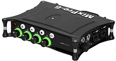 Sound Devices MixPre-6 II Portable 32-Bit Float Multichannel Audio Recorder/Mixer, and USB Audio Interface