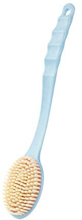 Benoon Spazzola Corpo Spa da Bagno Manuale con Manico Lungo, Spazzola Esfoliante per La Pulizia della Schiena Blu