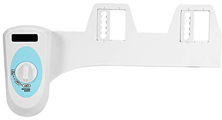 Dusch WC für Intimreinigung Bidet, bidet WC Aufsatz mit Bidetfunktion Dusch mit, Selbstreinigende Düse Frischwasserspray Nichtelektrisch Mechanischer Bidet-WC-Aufsatz Sparen Sie Toilettenpapier