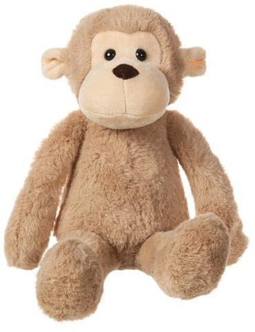 Apricot Lamb – Kuscheltier AFFE 30 cm – Plüsch Spielzeug Plüschtier für Kinder und Baby – Flauschiger Stofftier zum Spielen, Geschenk & Kuscheln – Gemütliches Schmusetier – hellbrauner AFFE