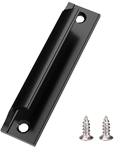 Catelves Türgriff Balkontür Außen, Balkontürgriff Außen,Türgriff Terrassentür Außen,Terassentürgriff,Terrassentür Griff für Türen und Fenster,Schubladen,Schranktüren usw. (Schwarz)