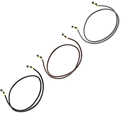 GERNEO® – DAS ORIGINAL – Premium Leder Brillenband & Brillenkordel – Doppelpack in diversen Farben – Glattlederoptik Unisex PU Brillenkordel für Lesebrille & Sonnenbrille