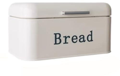 GTGXZX Recipiente para Pan, Panera para Encimera De Cocina, Recipiente De Metal para Guardar Pan, Panera Retro para Repostería, Alimentos Secos Mantenlo Seco(30CM)