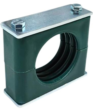 48,3 mm, Gruppe 6, einzelne hydraulische Rohrschelle aus Polypropylen