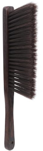 Yardwe Brosse de Nettoyage pour Cheminée Voiture Meubles avec Manche Bois et Poils Souples Balai à Poussière pour Dépoussiérage
