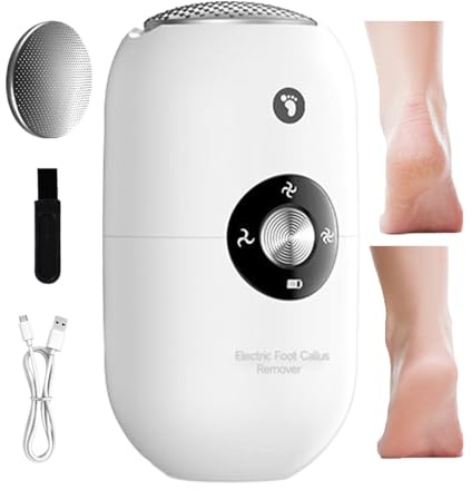 Eliminador De Callos En Pies | Quitacallos Para Pies - Exfoliador Eléctrico Impermeable Con Batería Recargable Raspador Para Piel Muerta Seca En Casa