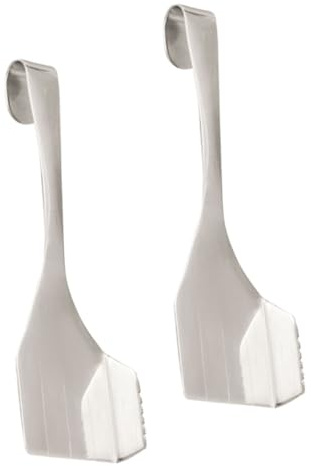 FUTUREORYY 2 Pièces Couteau Trancheur Beurre Inoxydable Coupe Beurre Angle Droit Ergonomique pour Fromage Outil Portable de Cuisine Multifonction