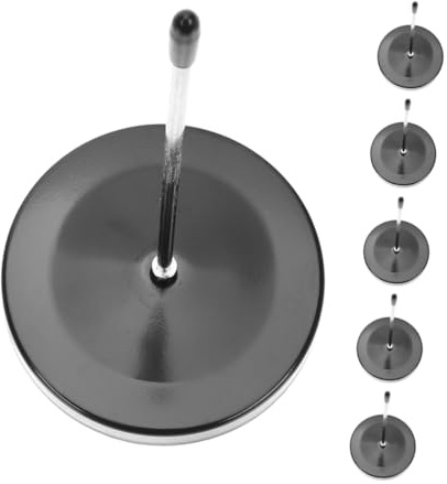 PRETYZOOM 6 Pièces Dossier de billets de menu titulaire de réception du restaurant de ticket de cuisine organisateur de porte-reçu couteau à billets pour restaurant Noir