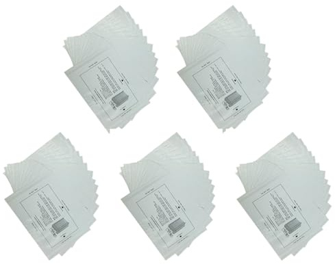 Tuminsi 60 Piezas de Hojas de Lubricante de Trituradora de Papel Aceite Lubricante de Trituradora Aceite Lubricante de Tipo de Papel Portátil para