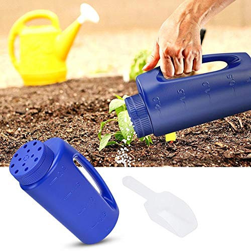 Salt and Seed Ice Melt Spreader Handheld Spreader, Handheld Shaker for Fertilizer Lawn Seed Handy for Fertilizer Lawn Seed Salt to Deice Insect Repellent, Multipurpose Tool for Lawn Garden and Yard
