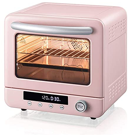 XBSXP Horno Horno Individual eléctrico Empotrado - Horno de convección halógeno Acero Inoxidable Mini Horno y Parrilla Ideal para Asar, Hornear Útil