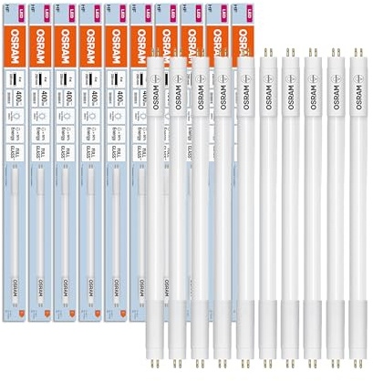 Osram LED TUBE T5 HF L8 SHORT 288 mm, lineare LED-Röhre, 4W, 400lm, 4000K, kaltweißes Licht, LED-Ersatz für klassische T5-Leuchtstoffröhren mit G5 Sockel, lange Lebensdauer, energiesparend,10-Pack