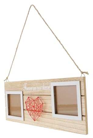 TOVINANNA 1satz Foto Rahmen Herz Bilderrahmen Für Mom Tisch Foto Halterung Wandmontage Einzigartiger Und Praktischer Fotohalter Für Schlafzimmer Und