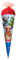 ROTH Schultüte klein Marvel Avengers 35 cm - rund, Tüllverschluss - Zuckertüte Marvel Avengers Schulanfang