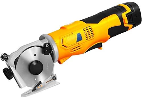 TVSKWMRQ Forbici elettriche a Batteria da 16,8 V Coltello Elettrico per Stoffa Utensili da Taglio per Tessuti Forbici Ricaricabili per Cucire Portatili Taglierina per sarti