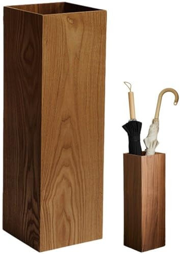 Regenschirmständer aus Holz für Hotel, Lobby, Eingang, moderner Möbel-Organizer für Flur