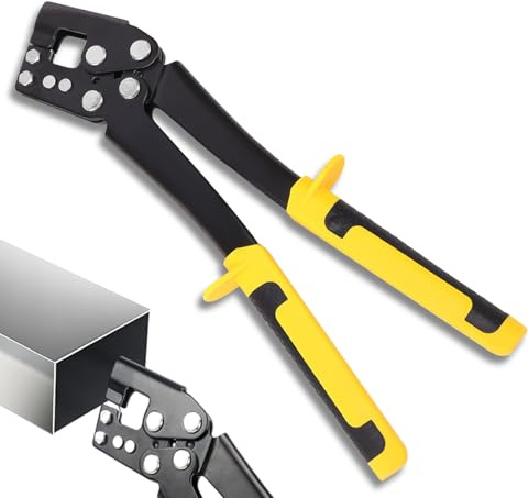 Pinza per cartongesso, pinza a crimpatura, 30 cm, pinza composita per profili metallici, cartongesso, progetti decorativi