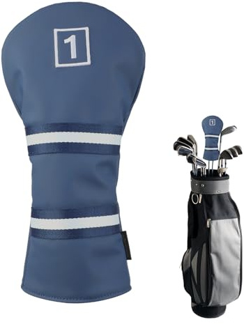 Copri Testa Golf,Avvolgimento Con Vestibilità Elastica E Fodera Morbida Peluche - Copri Testa Driver Golf Con Fodera Morbida In Peluche,Per Uomini Donne Padre Natale All'aperto